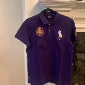 Ralph Lauren Sport purple polo